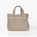 White Cotton Shopper Bag